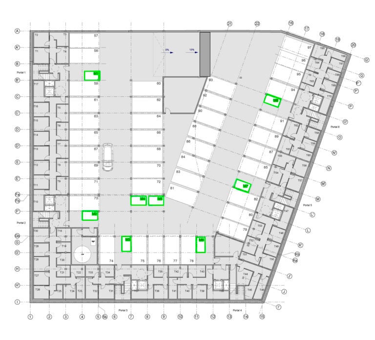 PLAZAS DE GARAJE - MOTOS PLANTA S2